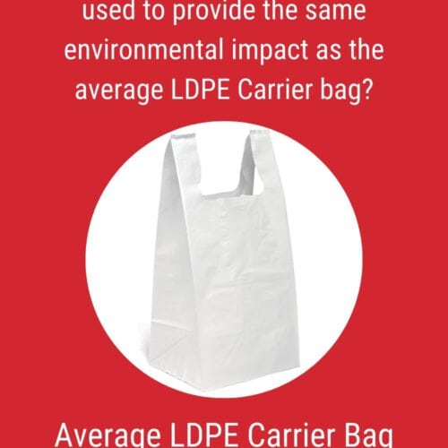 Average LDPE Carrier Bag