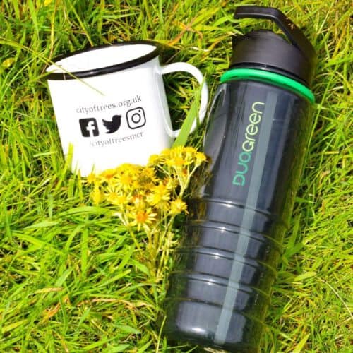 City of Trees Cup & DuoGreen water bottle