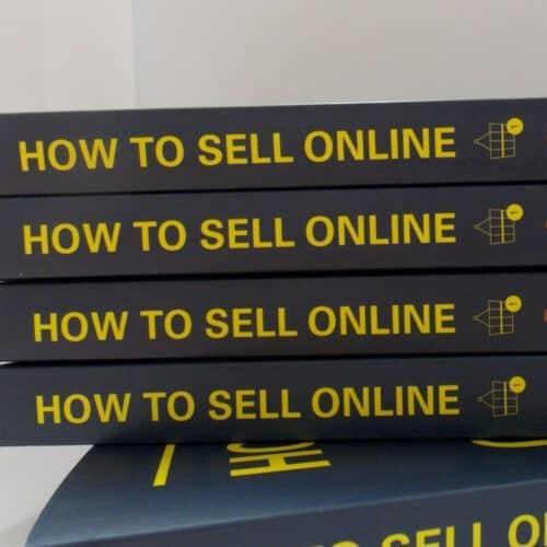 How to sell online books stacked up