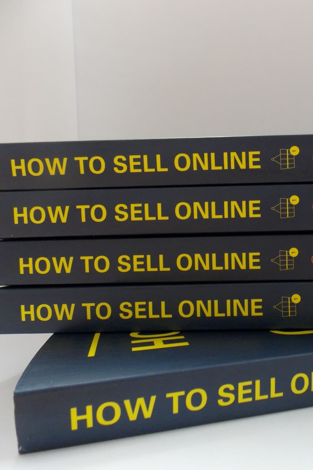 How to sell online books stacked up