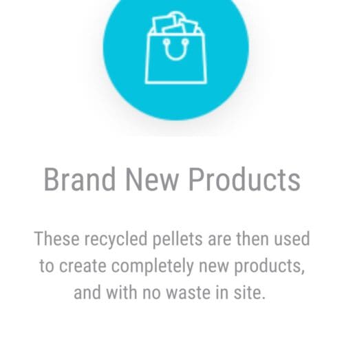 Benefits of recycled material