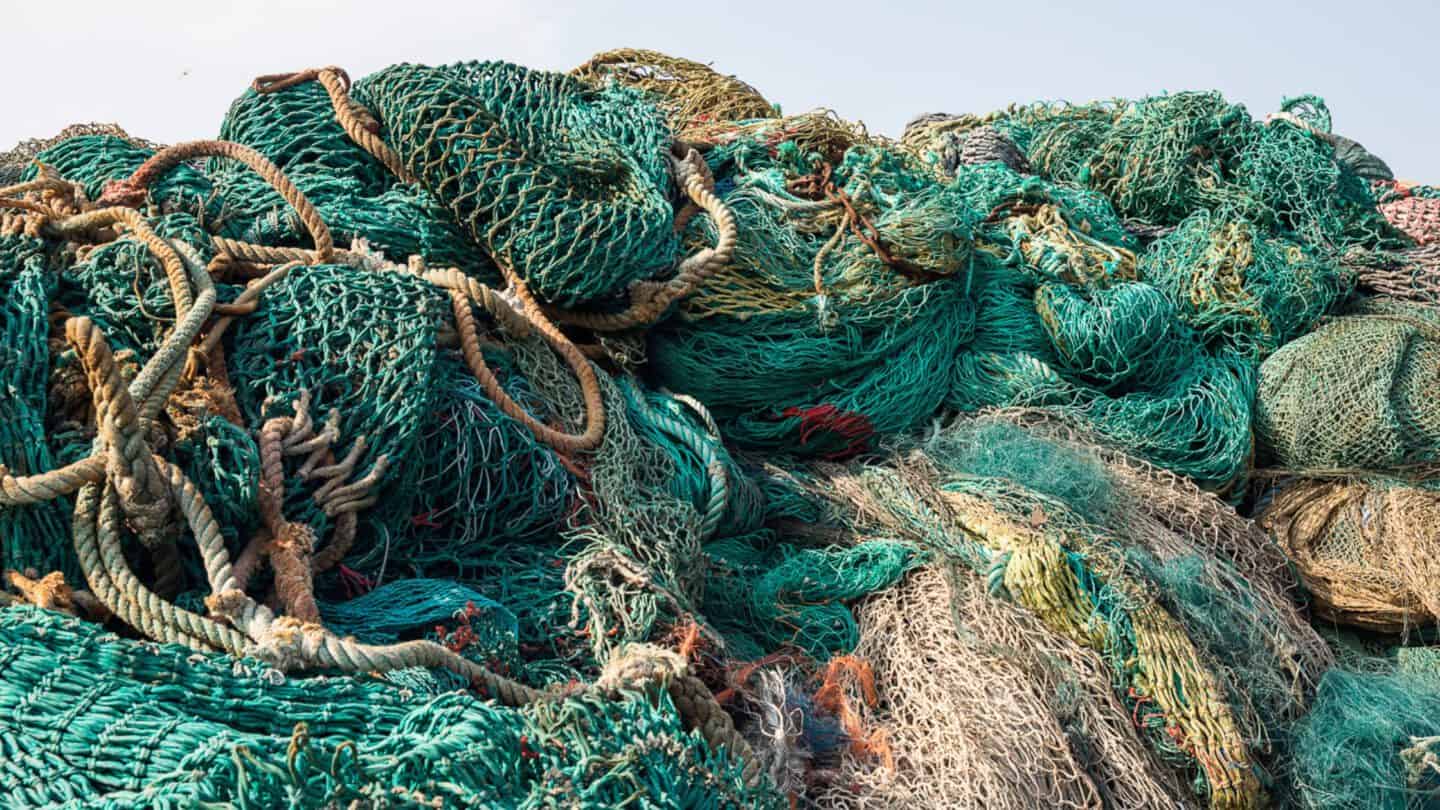 Fishing ropes and nets from the Ocean utilised for our packaging innovation Oceanix Collation Shrink Film